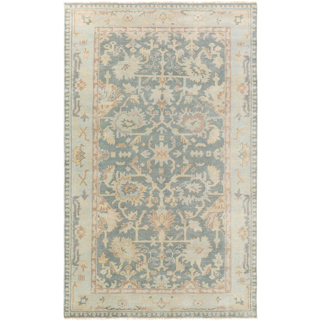 Hand Knotted Goodwin Wool Area Rug - 3'6" x 5'6" - 3'6" x 5'6"