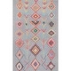 preview thumbnail 34 of 43, Nuloom Hand Tufted Wool Moroccan Triangle Rug