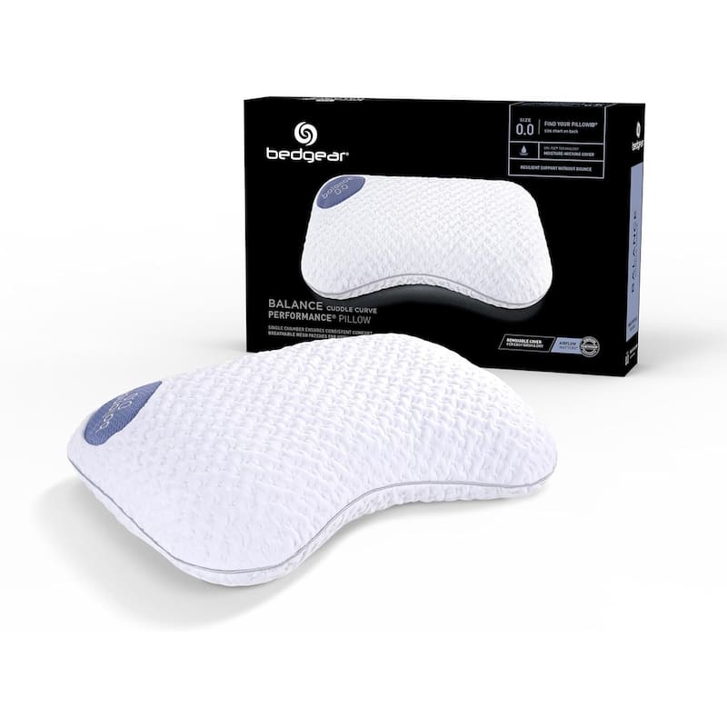 Bedgear Balance Cuddle Curve Performance Pillow for Side Sleepers