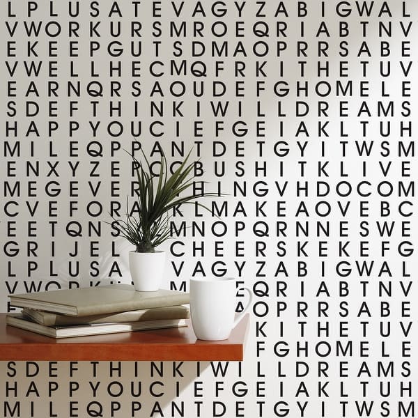 slide 2 of 3, Walplus Floral Butterflies Chalkboard Kids Wall Sticker Nursery Decor