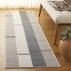 preview thumbnail 5 of 6, SAFAVIEH Pyramid Emma Modern Stripe Rug