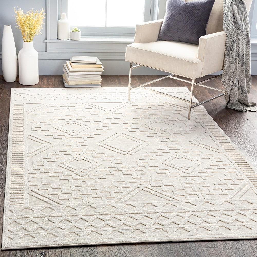 Livabliss Greenwich Global Indoor/Outdoor Area Rug