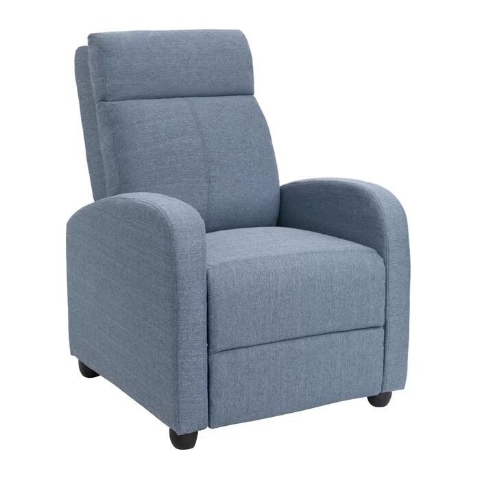 Homall Recliner Chair Fabric Single Living Room Sofa Recliner On