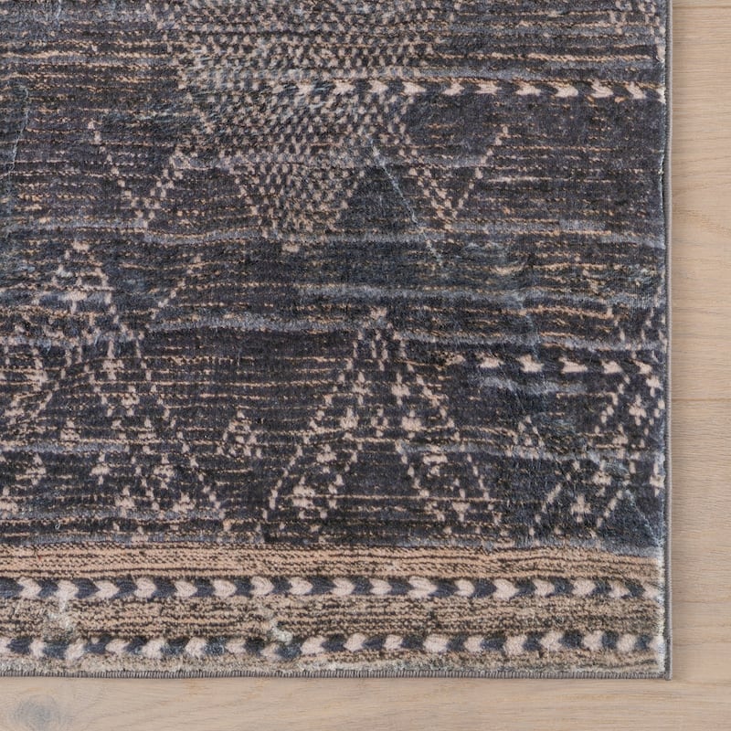 Nuloom Avielle Abstract Handmade Wool Area Rug