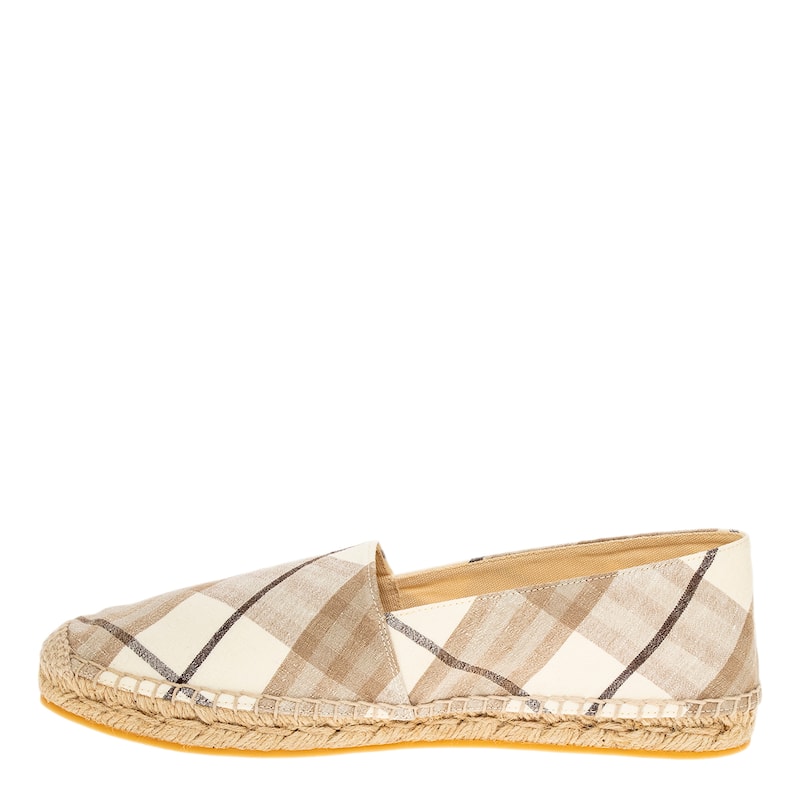 Burberry Check Mews Espadrilles