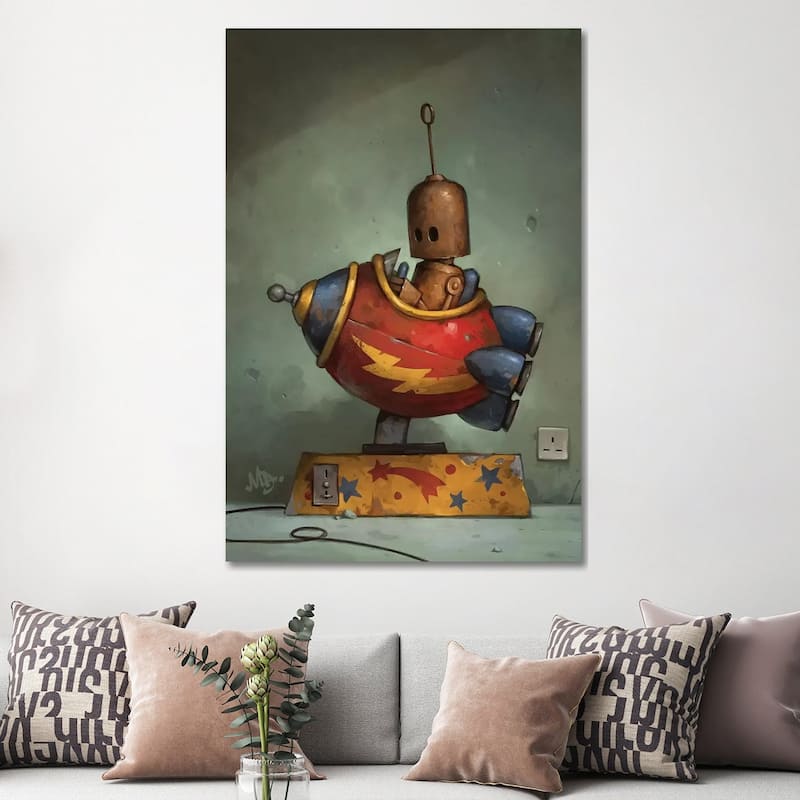 iCanvas "To Boldly Go" by Matt Dixon Canvas Print