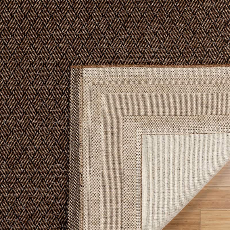 Gertmenian Ringley Luxury Thick Polypropylene Flatwoven Indoor/Outdoor Area Rug Collection
