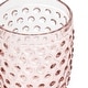 preview thumbnail 3 of 4, Martha Stewart 6Pc 14.2oz Glass Hobnail Goblet Drinkware Set Pink - 3.5x3.5x6.75