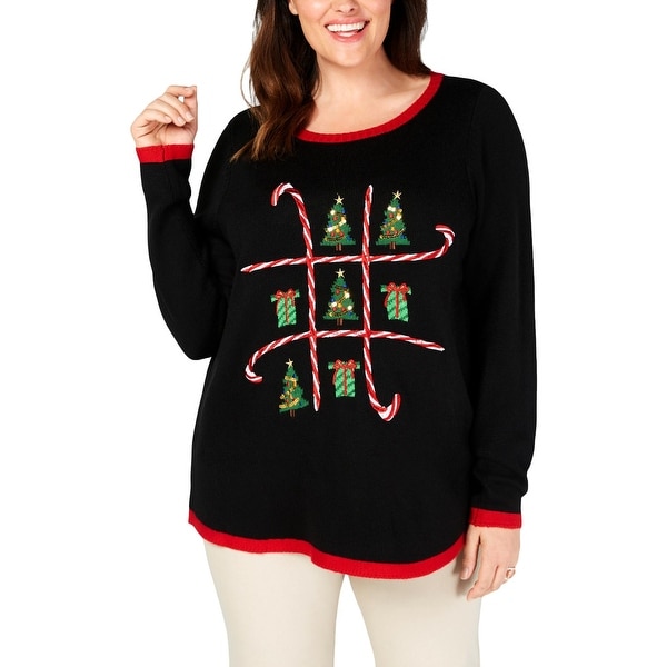 plus christmas sweater