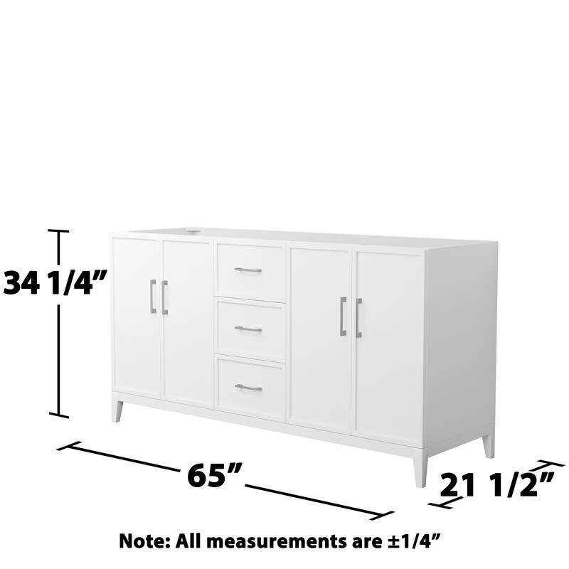 Elan 66-inch Double Vanity Cabinet