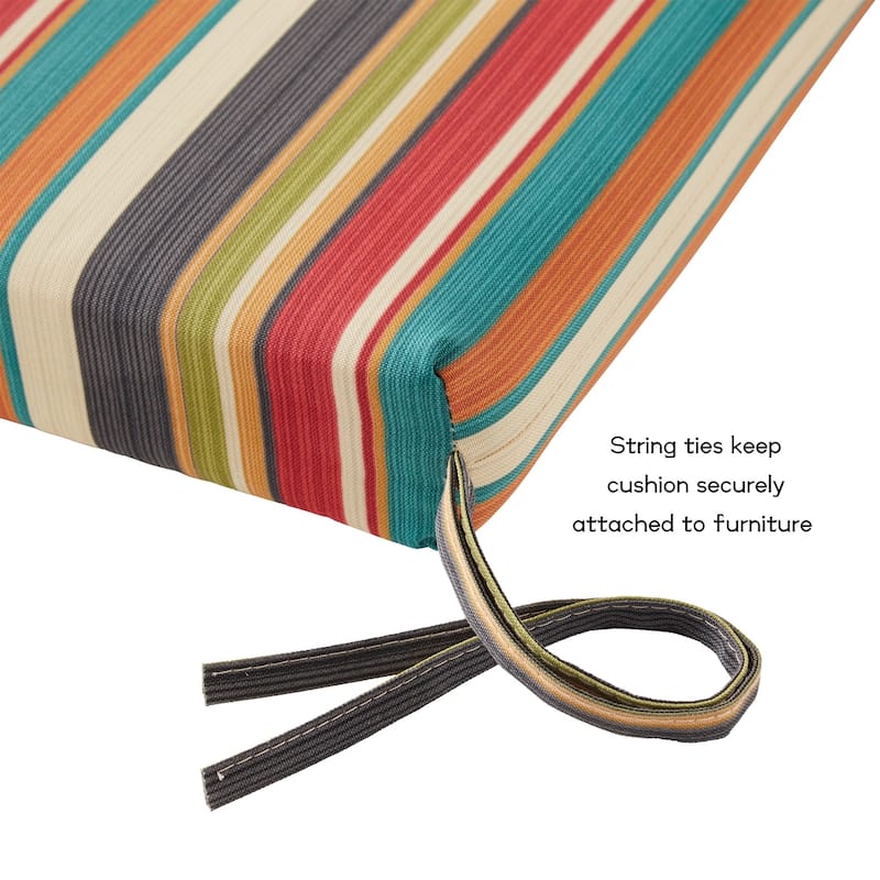 Greendale Home Fashions Outdoor High Back Chair Pad