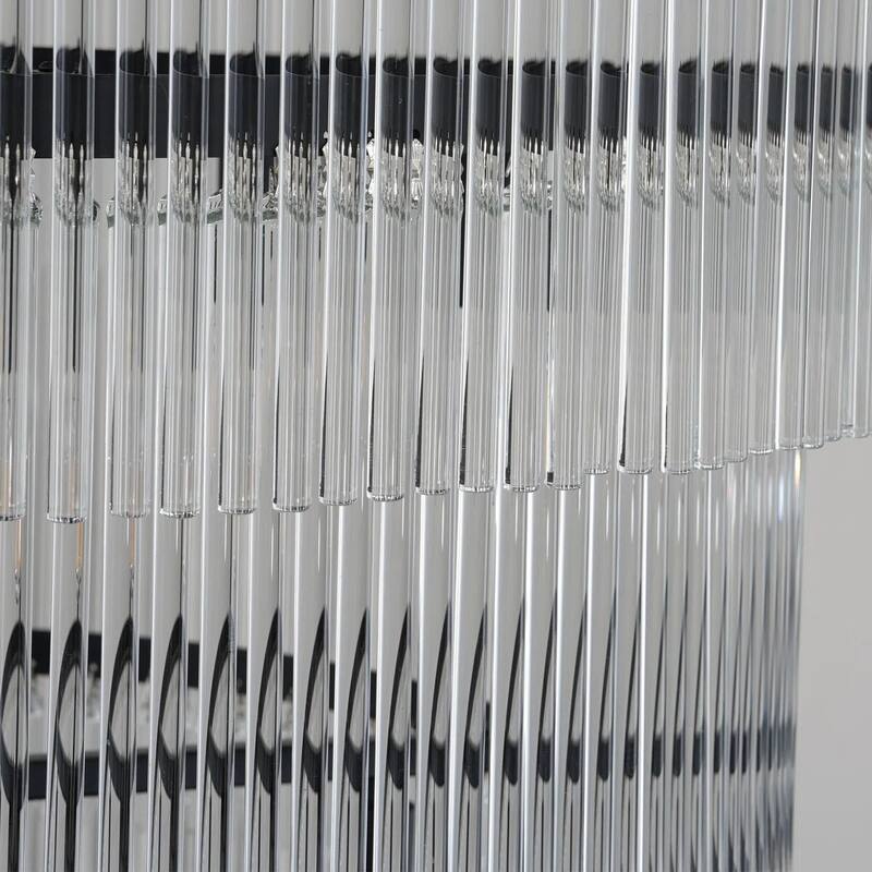 KAYLA 77"H Seven-LayerStriped Column StairLight