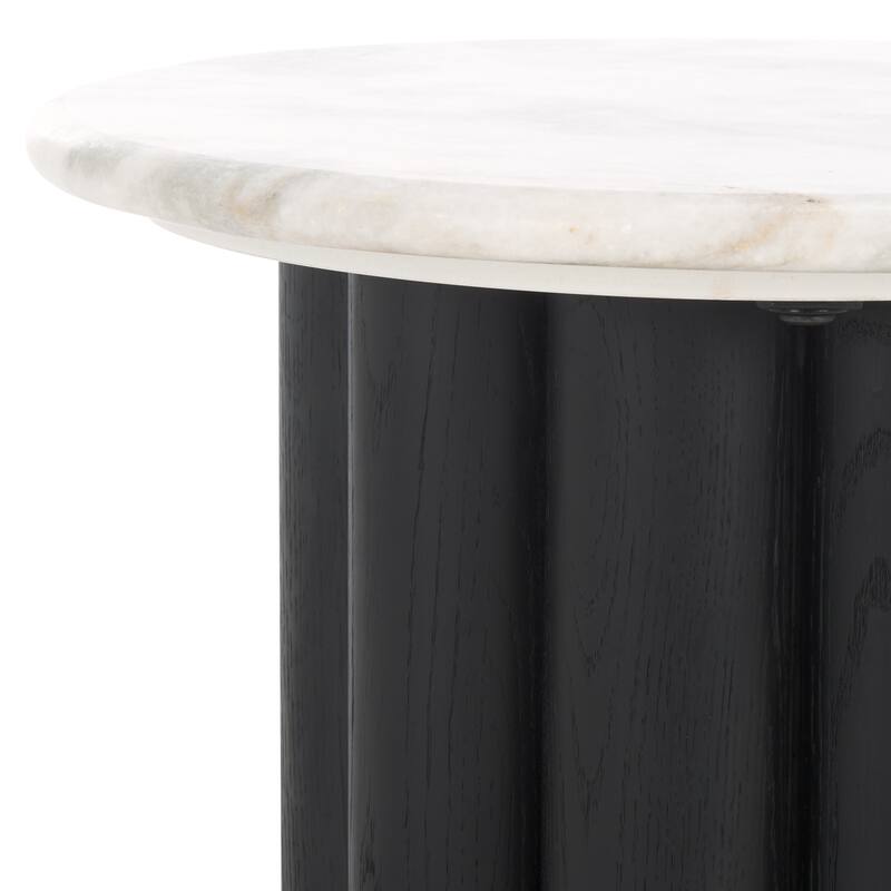 SAFAVIEH Couture Roxiella Marble Accent Table - 18"W x 18"D x 20"H