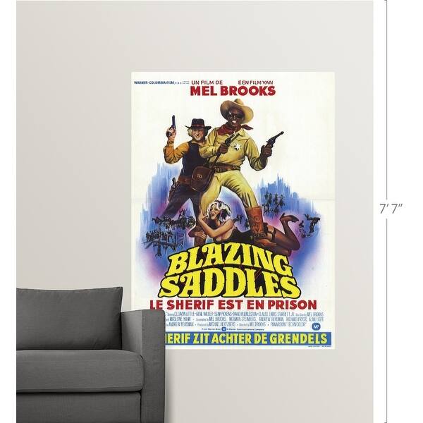 blazing saddles poster original