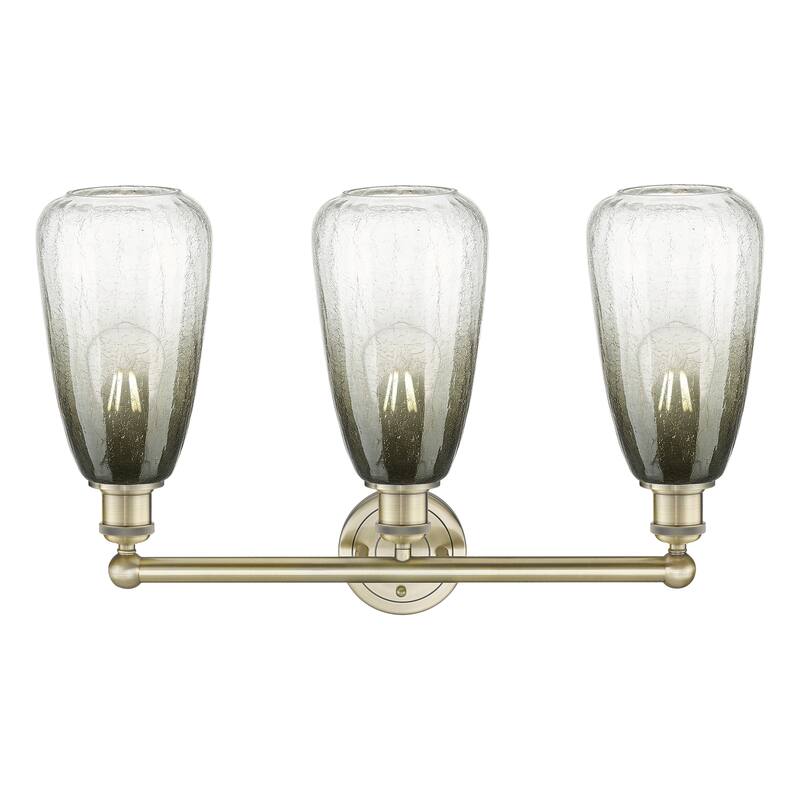 Innovations Lighting Endless Possibilities Edison - Brookhaven Almond - 3 Light 24" Bath Vanity Light