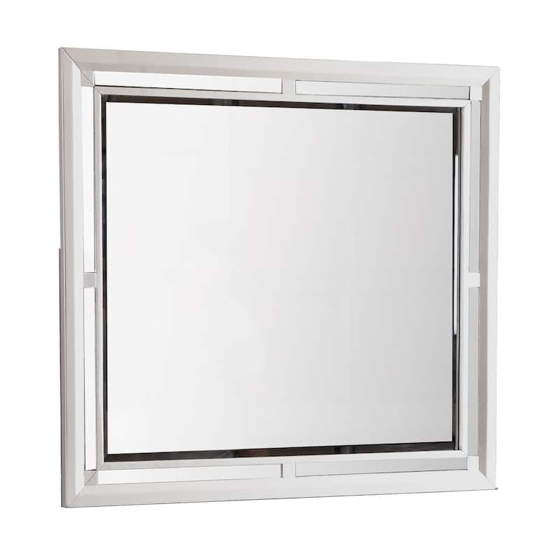 Alana Bedroom Mirror - Silver Champagne