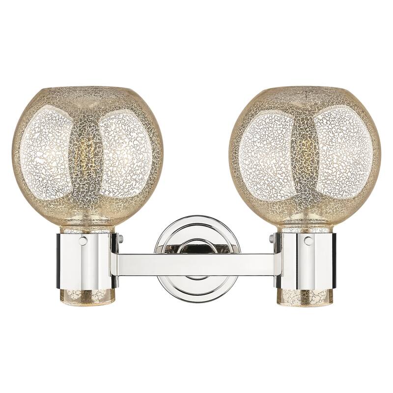 Innovations Lighting 464-2W-G464B-7ME Lawton Sphere 2 Light 16" Wide