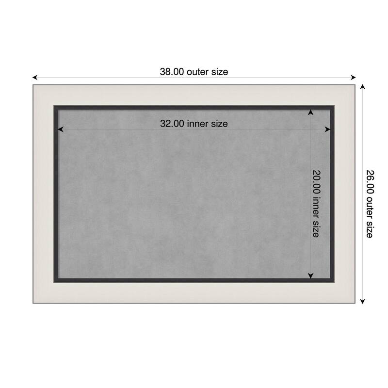 Amanti Art Ellie Brown Silver Framed - 38 x 26 in - Ellie Silver Black