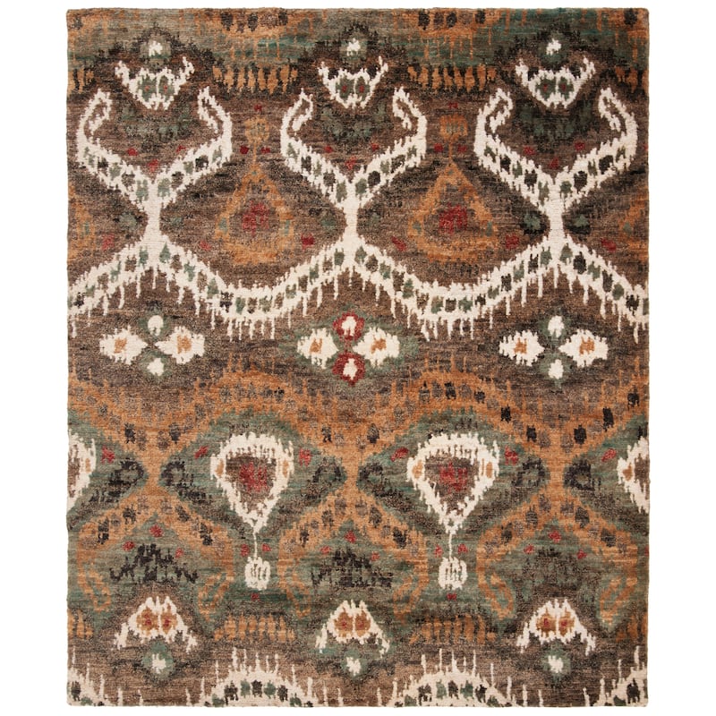 SAFAVIEH Hand-knotted Tangier Annewil Modern Wool Rug