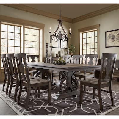 Rowyn Wood Extendable Dining Table or Dining Set by iNSPIRE Q Artisan