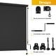 preview thumbnail 11 of 23, 10' x 8' Outdoor Roller Shades with Pull Rod Operation