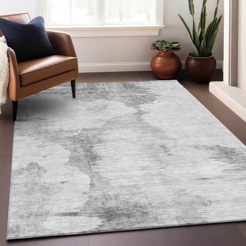 Premium Washable Super Soft Modern Impressions Mayfield Rug