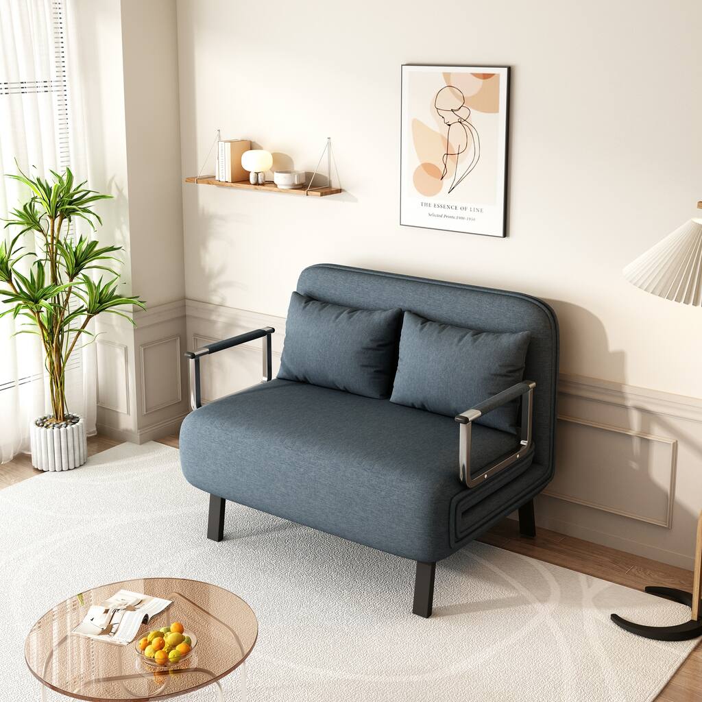 39" Convertible Tri-Fold Sofa Bed