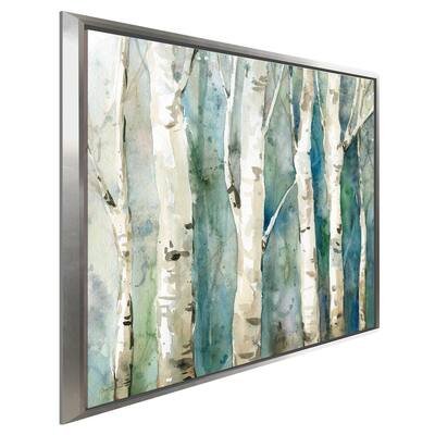 "River Birch II" by Carol Robinson Print on Floating Canvas