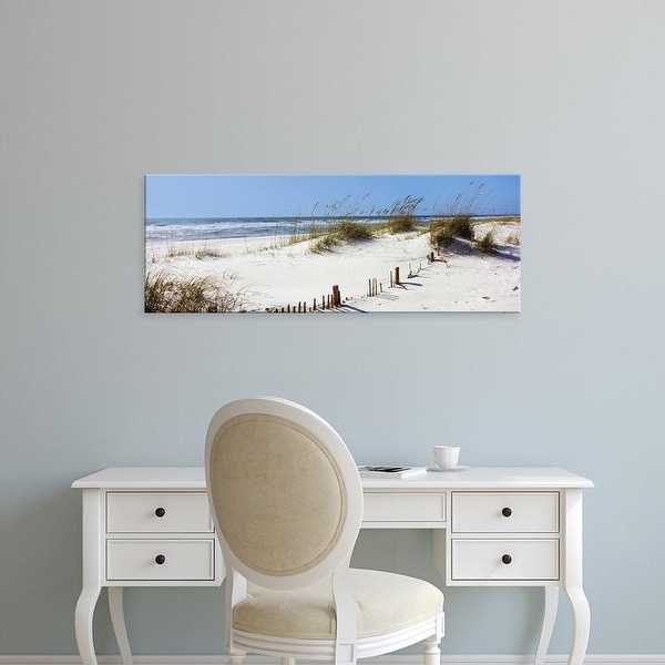 Easy Art Prints Panoramic Images's 'Perdido Key Area, Gulf Islands National Seashore, Pensacola, Florida' Canvas Art