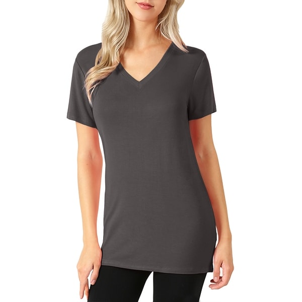 long length t shirts for women