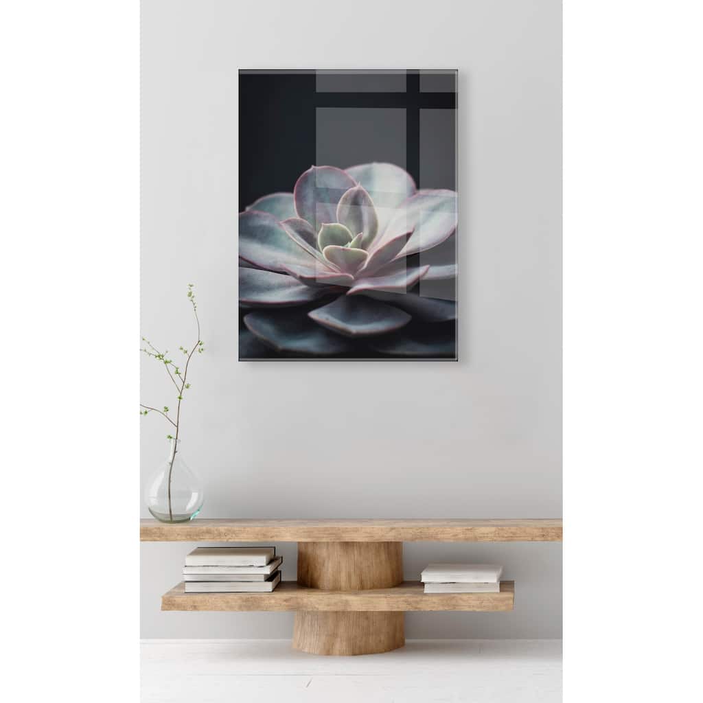 Kate and Laurel Lavender Acrylic by Emiko and Mark Franzen of F2Images
