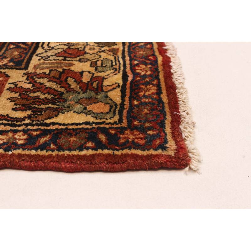 ECARPETGALLERY Hand-knotted Andelz Red Wool Rug - 5'1 x 8'8