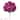 Set of 2 Artificial Queen Rose Flower Stem Bush Bouquet 18in