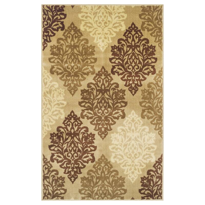 Danvers Traditional Damask Indoor Area Rug by Superior