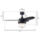 preview thumbnail 34 of 42, Westinghouse Alloy 52-Inch Indoor Ceiling Fan with LED Light Kit
