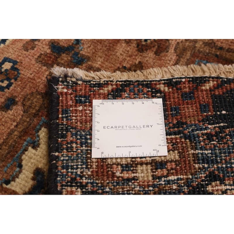 ECARPETGALLERY Hand-knotted Sarabi Brown, Copper Wool Rug - 6'8 x 8'11