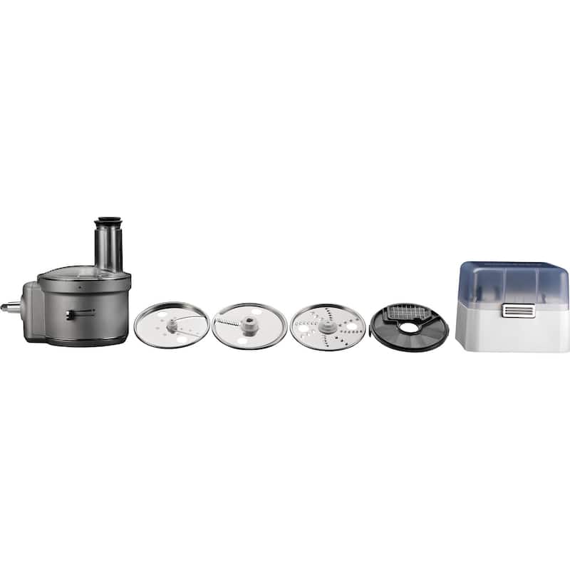 KitchenAid KSM2FPA Food Processor Attachment with Commercial Style Dicing Kit
