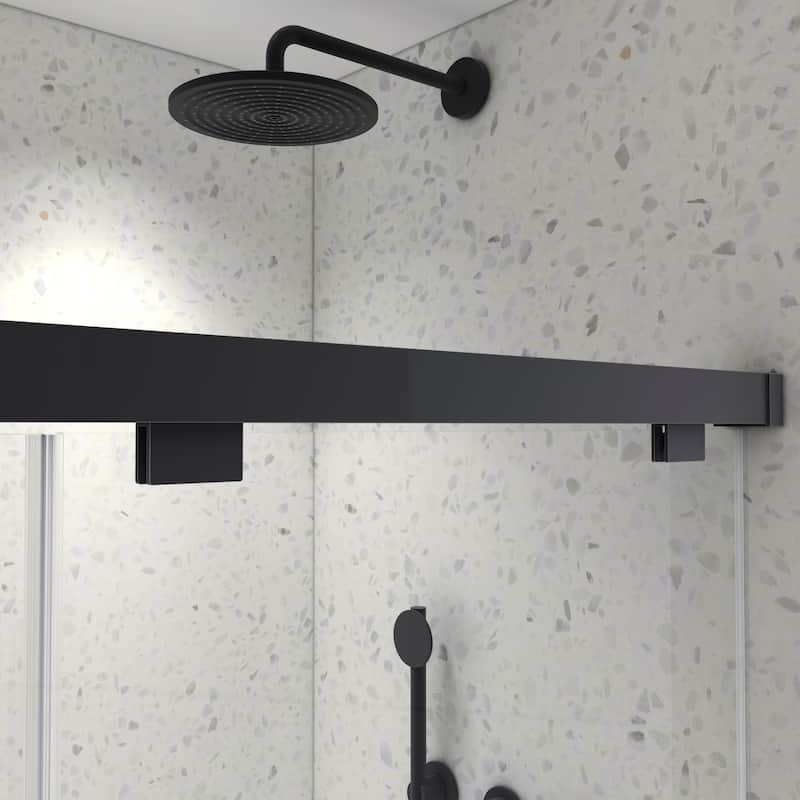 Advanced Sliding Shower Door with Innovative Functions for Enhanced Bathroom Experience