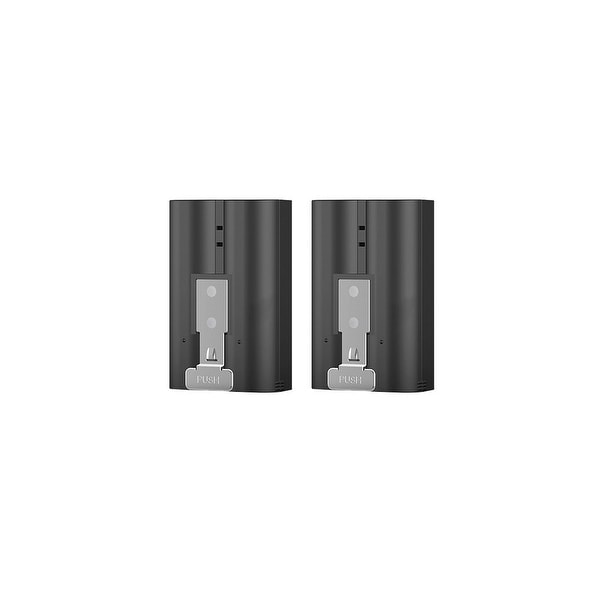 Shop 2x Replacement For Ring Video Doorbell 2 V4 6040mah 3 65v Lithium Ion Battery Black Overstock 32002940