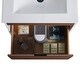 preview thumbnail 96 of 109, Fine Fixtures - Wall Mount Bathroom Vanity And Sink, Knob Free Design - Alpine Collection -