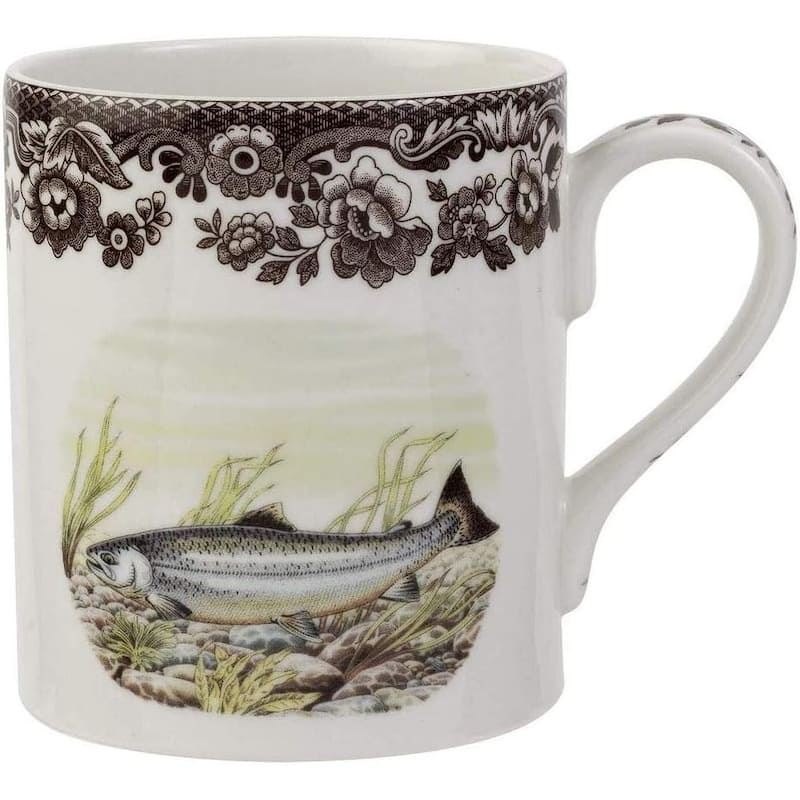 Spode Woodland Mug Assorted Animals - 16 Oz - King Salmon
