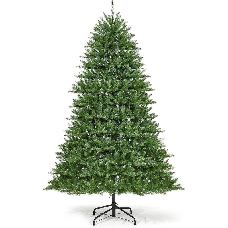 Prelit 4.5FT, Christmas Tree with 200 Lights 8 Modes Lights, Foldable Stand, On/Off Foot Pedal - 9 Foot