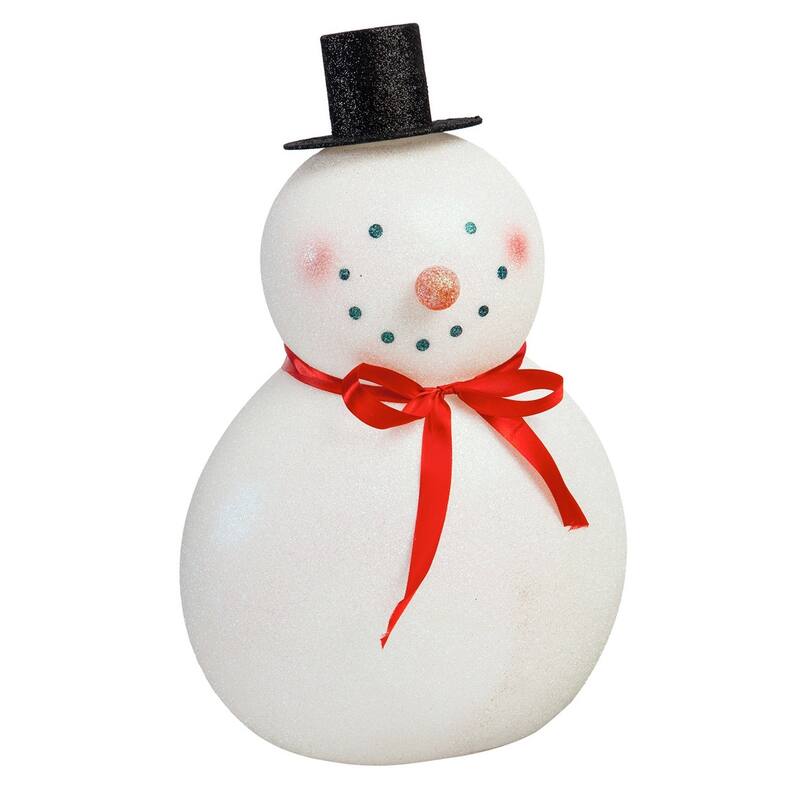 17'' Tall LED Acrylic Table Decor, Snowman