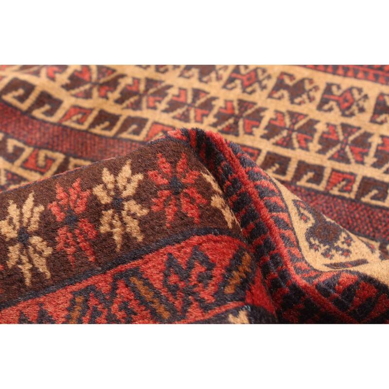 ECARPETGALLERY Hand-knotted Teimani Beige Wool Rug - 2'8 x 4'4