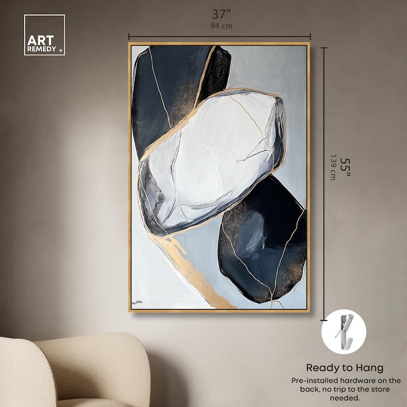 Mineral Essence I Canvas by Art Remedy