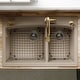 preview thumbnail 82 of 81, Karran Drop-In Quartz 33 in. 1-Hole 60/40 Double Bowl Kitchen Sink Kit