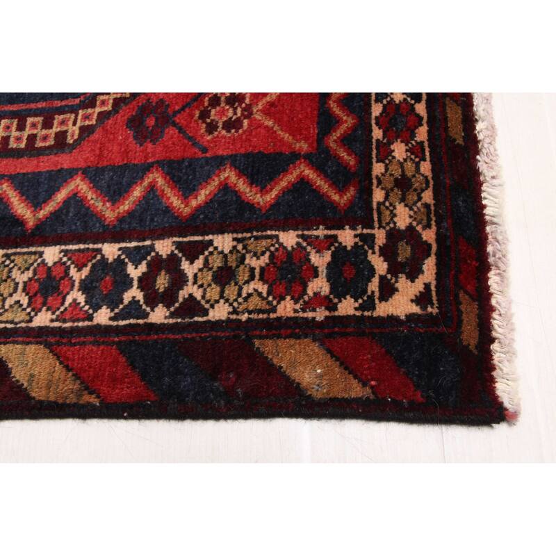 ECARPETGALLERY Hand-knotted Konya Anatolian Red Wool Rug - 4'8 x 8'0