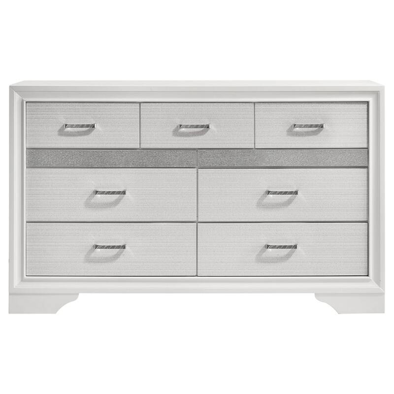 Miranda 4-piece Platform Storage Bedroom Set White