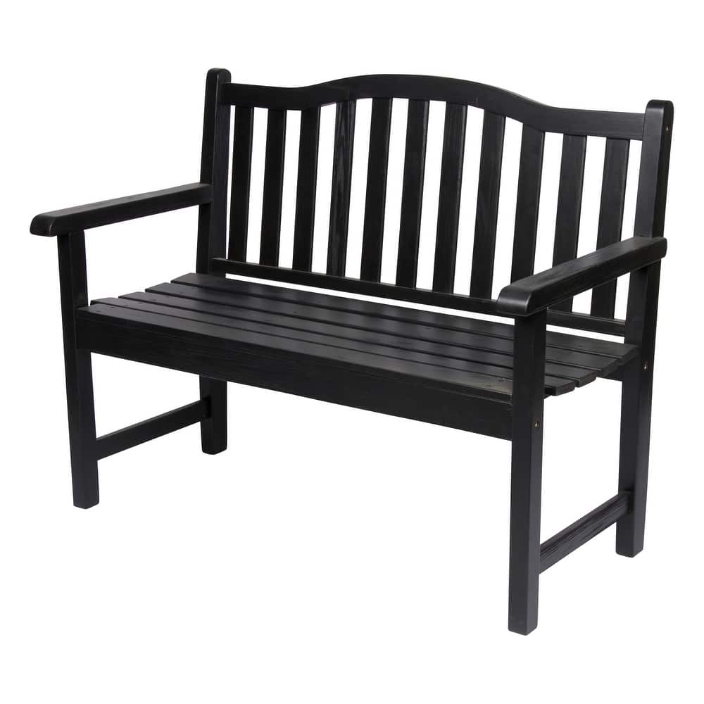Homestead 45-inch Weather-Resistant Solid Wood Outdoor Patio Garden Bench