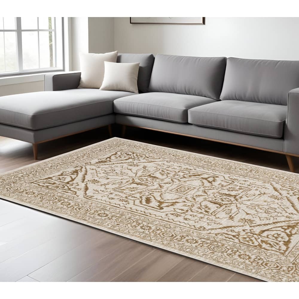 HomeRootsOriental Traditional Rectangle Area Rug